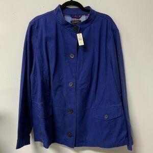 TALBOTS BLUE JACKET